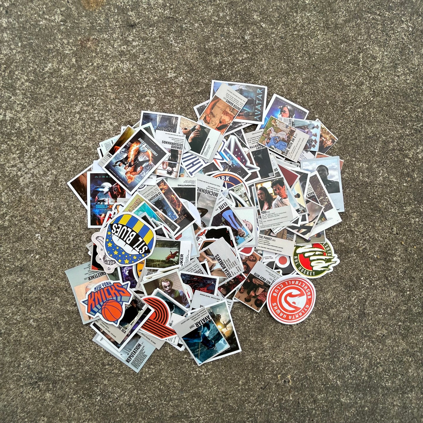 Movie Poster Stickers Mystery Pack
