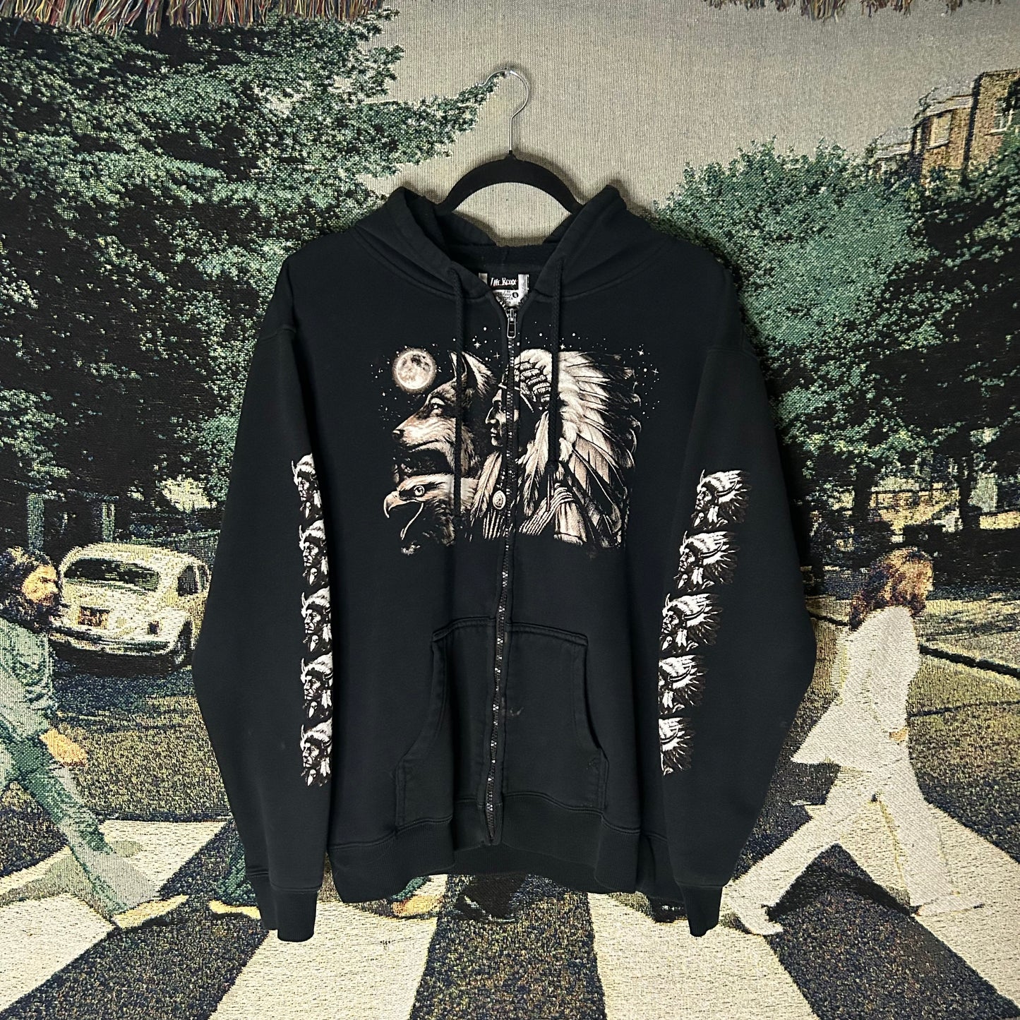 Aop Nature Full Zip Hoodie