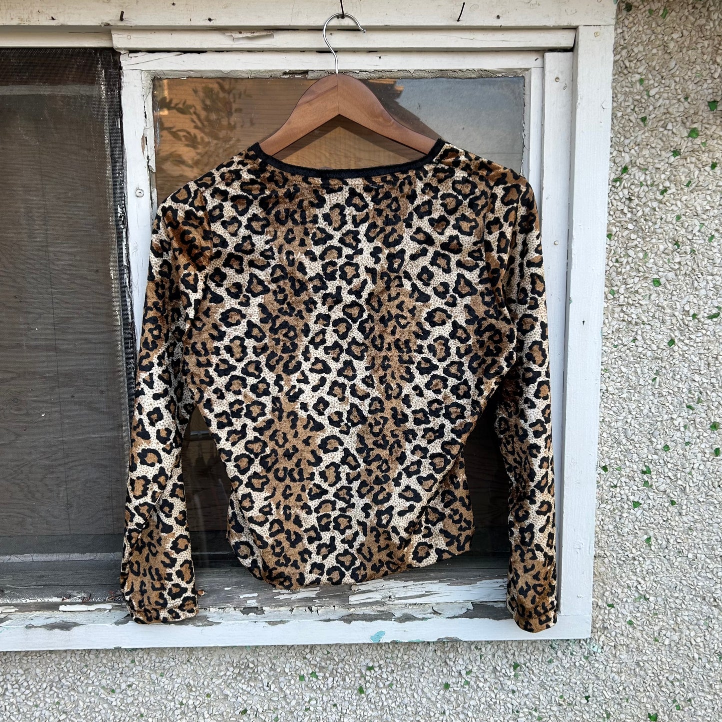 Womens Cheetah Print Top