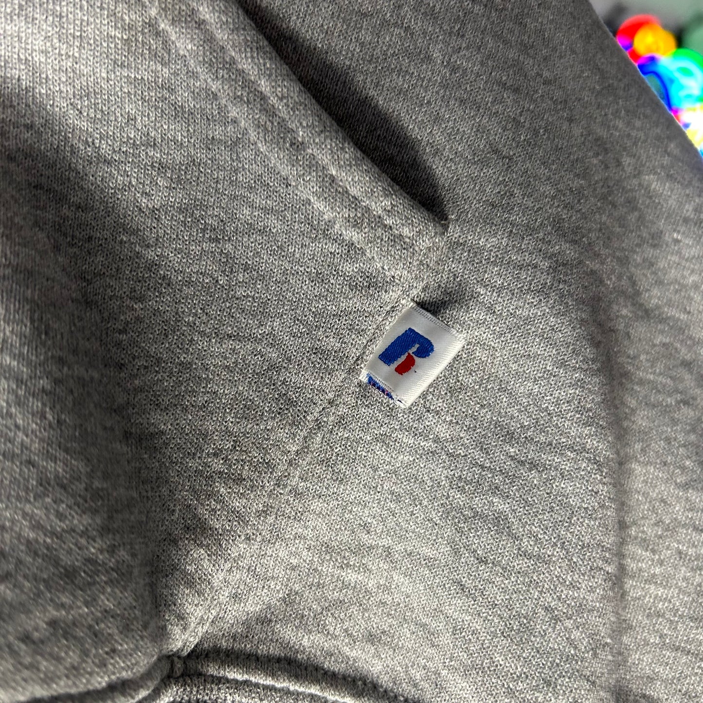 M Vintage Russel Huskies Athletics Hoodie