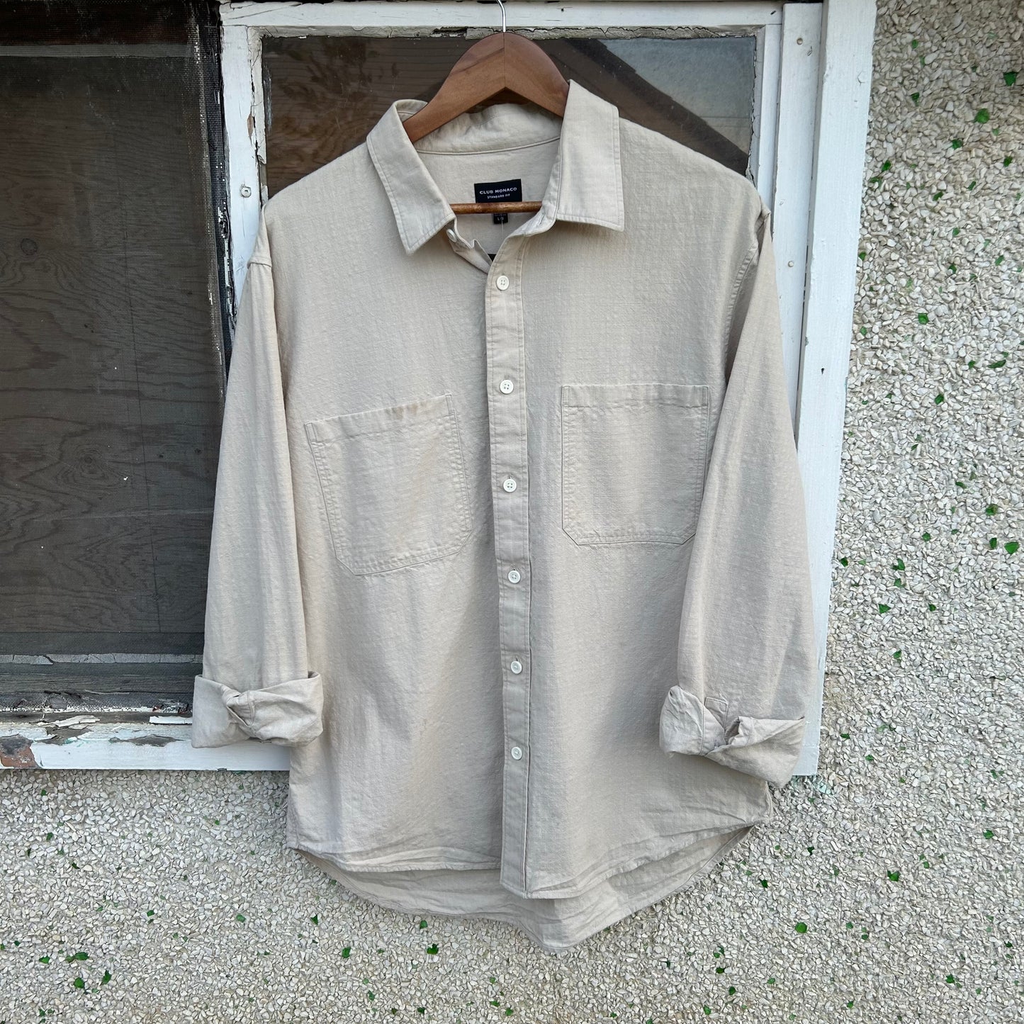 Club Monaco Linen Shirt