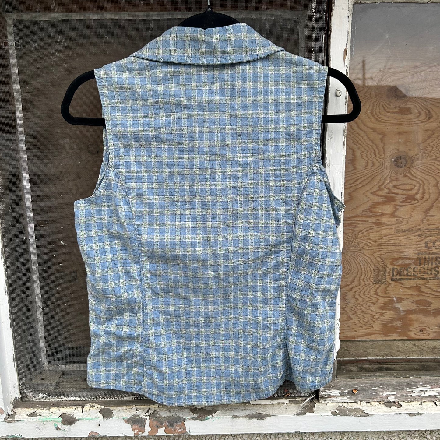 Flannel Pearl Button-Up