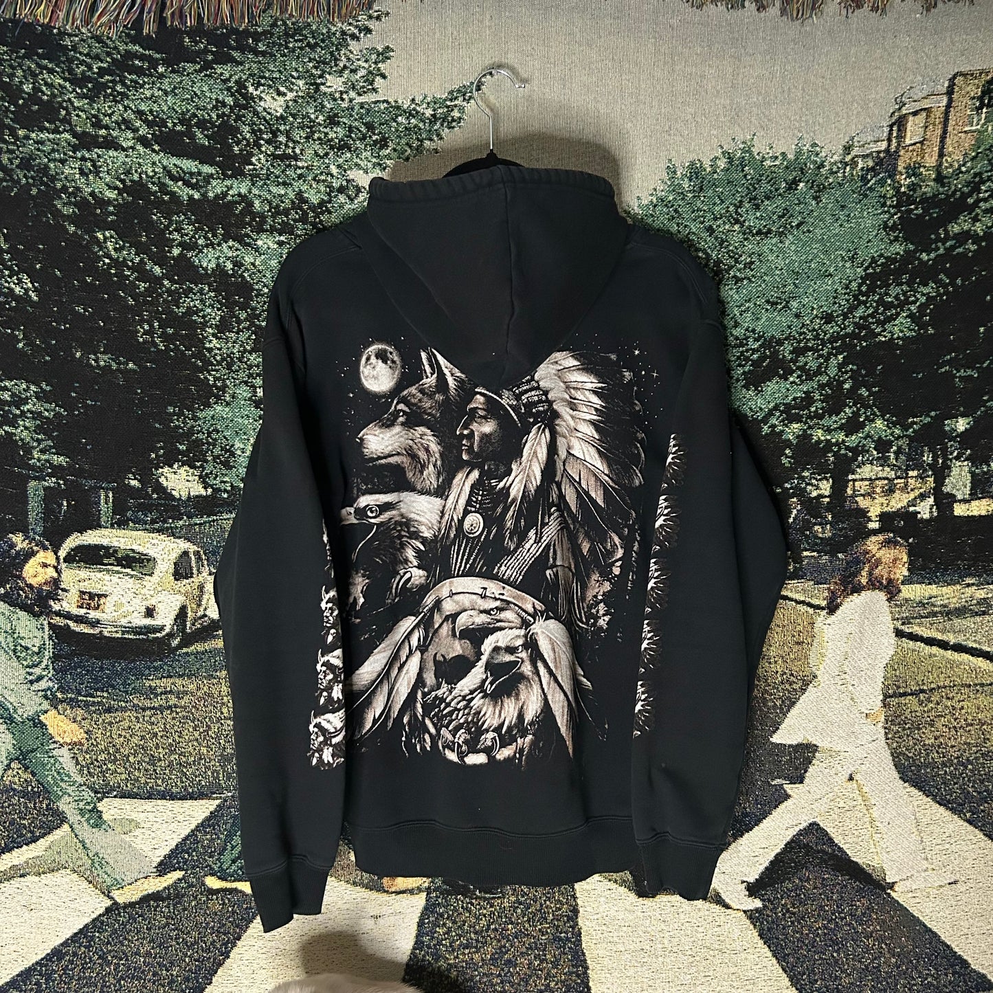 Aop Nature Full Zip Hoodie