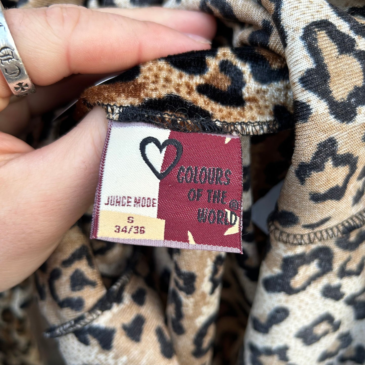 Womens Cheetah Print Top